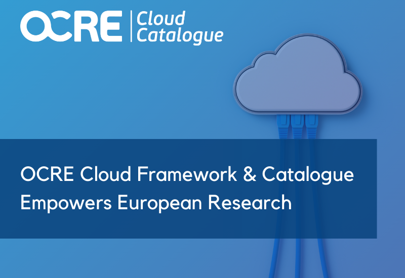 OCRE cloud framework and catalogue