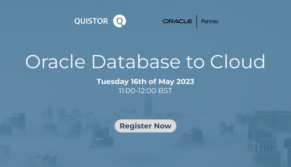 Quistor webinar - Oracle Database to Cloud