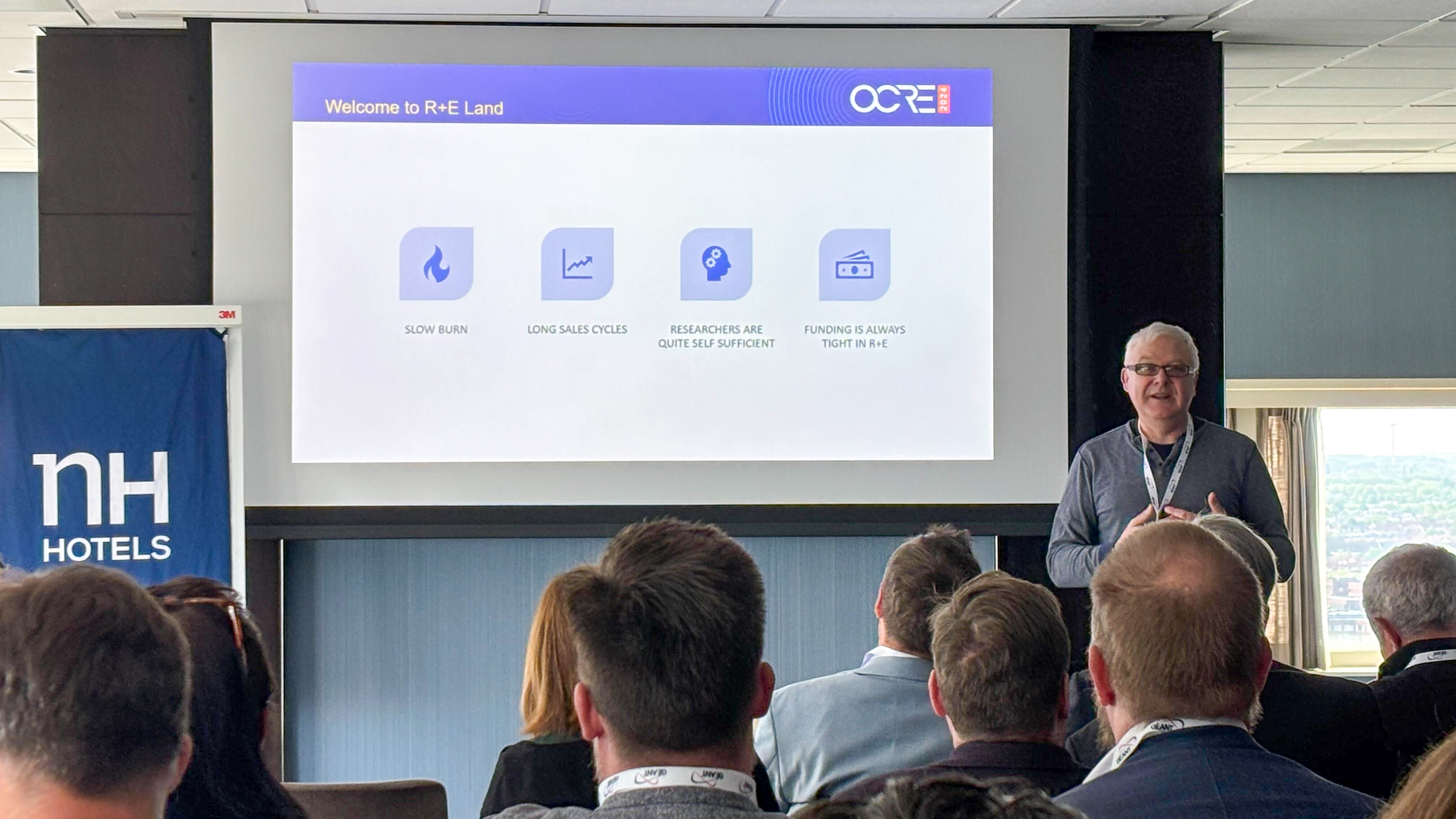 Garvan McFeeley, HEAnet at the OCRE 2024 Framework launch event